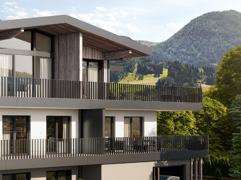 Großzügige Dachterrassen
